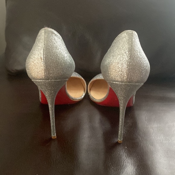Like New!!! Christian Louboutin Glitter Pumps - Picture 5 of 9